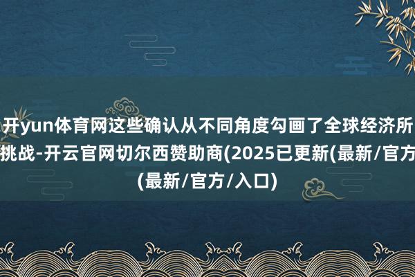 开yun体育网这些确认从不同角度勾画了全球经济所濒临的挑战-开云官网切尔西赞助商(2025已更新(最新/官方/入口)