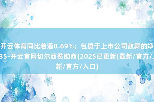 开云体育同比着落0.69%；包摄于上市公司鼓舞的净利润35-开云官网切尔西赞助商(2025已更新(最新/官方/入口)