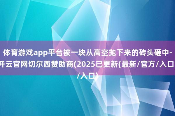 体育游戏app平台被一块从高空抛下来的砖头砸中-开云官网切尔西赞助商(2025已更新(最新/官方/入口)
